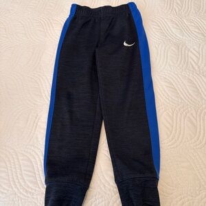 Boy’s Sz. 6/M Nike Dri-Fit Black and Blue Athletic Pants